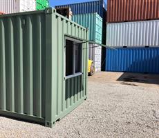 Shipping Containers as Sheds and Workshops