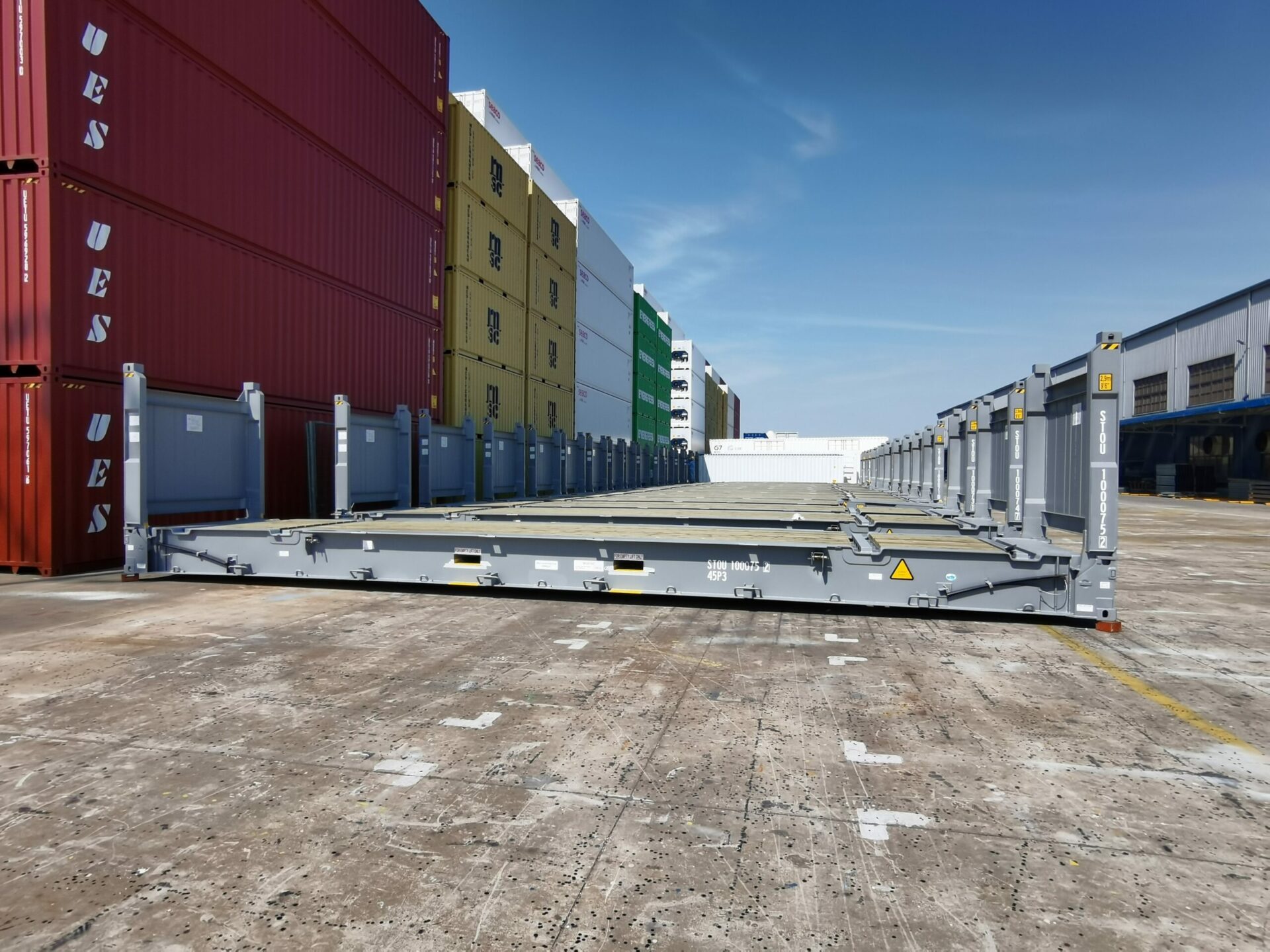 Specialised Flat Racks Bolster Containers