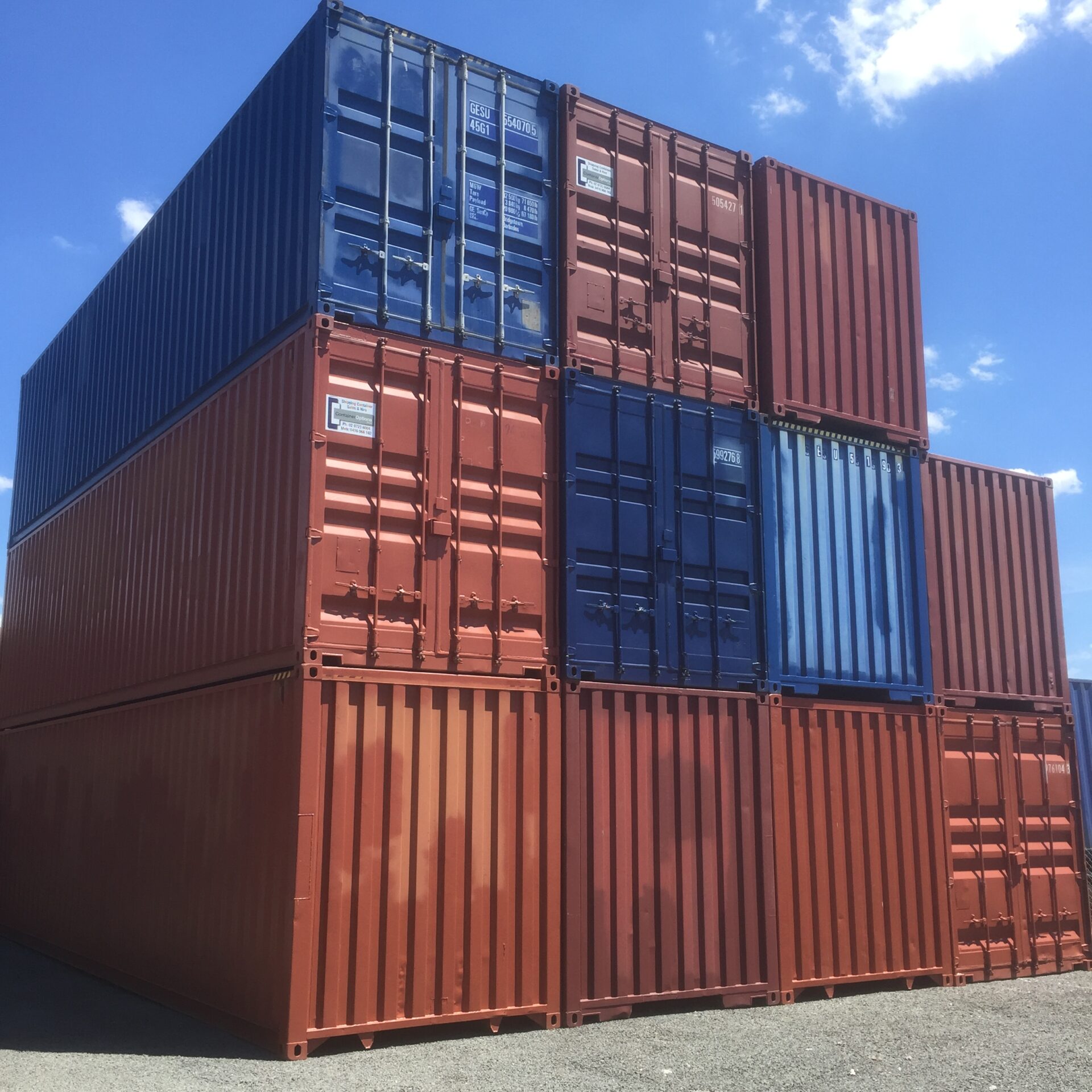 Shipping containers